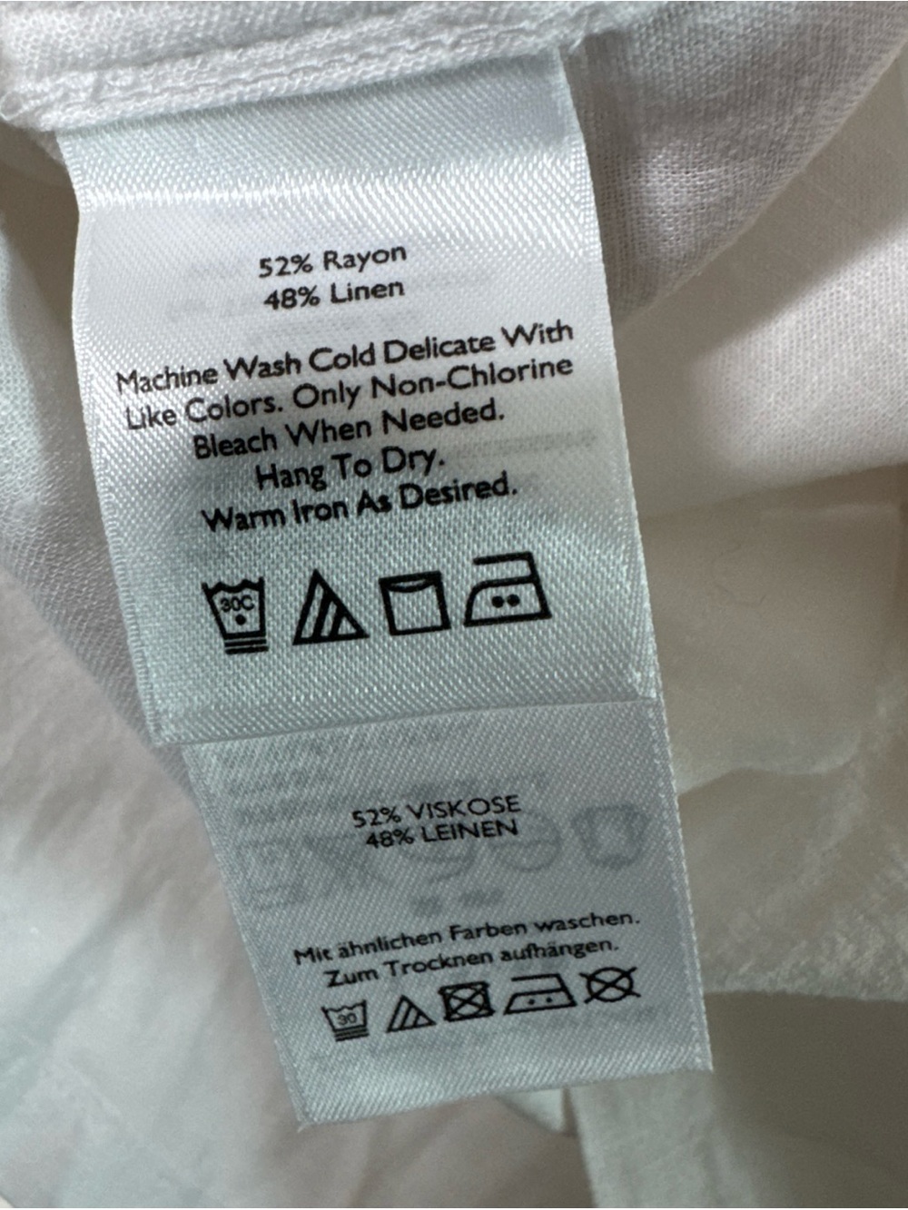 Eddie Bauer Vista Point Embroidered Tunic size XS White - Picture 6 of 11